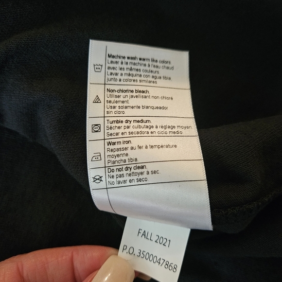 Carhartt Men's Loose Fit Black T Shirt Size 2XL - Picture 5 of 6